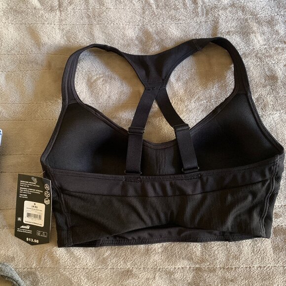 NWT Gaiam | Avia | Sports Bra Bundle (3) S/XS | black, grey, violet storm - Picture 12 of 14